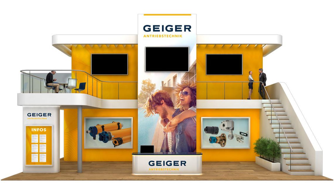 GEIGER booth at R + T digital 2021